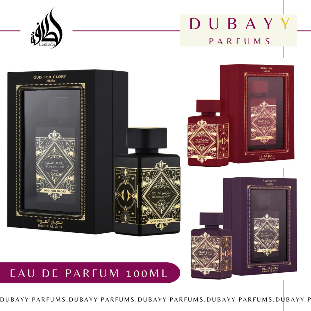 【FREE 3ML PERFUME】Badee Al Oud/ Amethyst/ Sublime 100ml EDP ( FREE 3ml perfume)